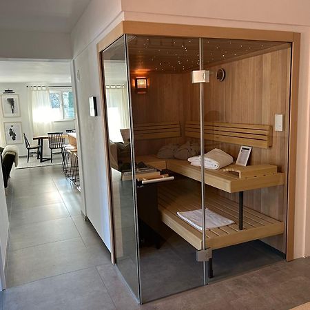 The Forest Retreat- Luxurioese Ferienwohnung Mit Privater Sauna Wermelskirchen Εξωτερικό φωτογραφία